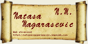 Nataša Magarašević vizit kartica
